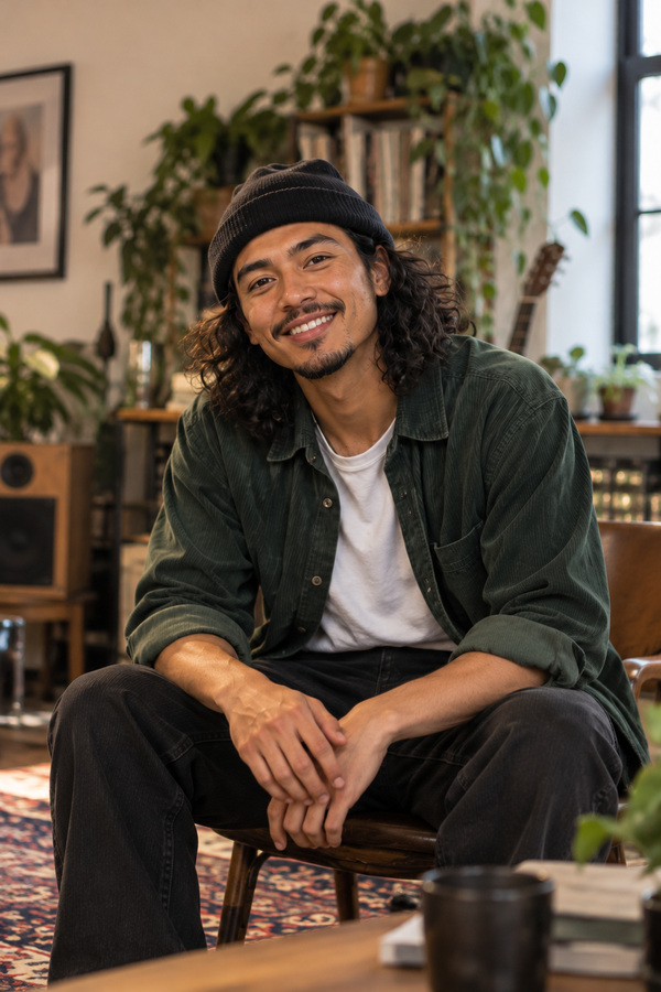 Our sample keyboard player input portrait